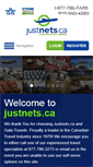 Mobile Screenshot of justnets.ca